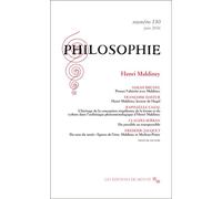 Philosophie 130 - Collectif - Minuit - broché - Revue