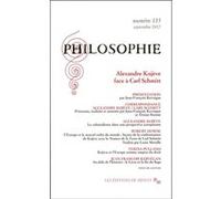 PHILOSOPHIE 135 : ALEXANDRE KOJEVE FACE A CARL SCHMITT