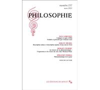 Philosophie 157 - Collectif - Minuit - broché - Revue