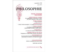 Philosophie 158 : Michel Tournier philosophe - Collectif - Minuit - broché - Revue