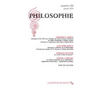 Philosophie 160 - Collectif - Minuit - broché - Revue