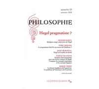 Philosophie 99 - Collectif - Minuit - broché - Revue