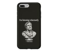 Philosophie Ancienne écoute à contrecœur Humour Coque pour iPhone 7 Plus/8 Plus