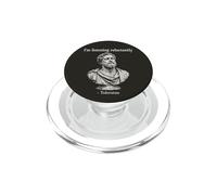Philosophie Ancienne écoute à contrecœur Humour PopSockets PopGrip pour MagSafe