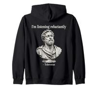 Philosophie Ancienne écoute à contrecœur Humour Sweat à Capuche