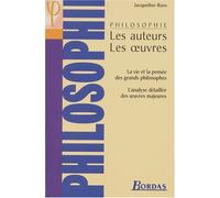 PHILOSOPHIE AUTEURS OEUVRES NP (Ancienne Edition)