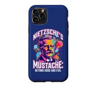 Philosophie de Citation de la Moustache de Nietzsche au-delà du Bien et du Mal Coque pour iPhone 11 Pro