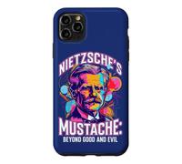Philosophie de Citation de la Moustache de Nietzsche au-delà du Bien et du Mal Coque pour iPhone 11 Pro Max