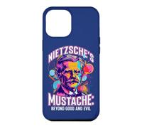 Philosophie de Citation de la Moustache de Nietzsche au-delà du Bien et du Mal Coque pour iPhone 12 Pro Max