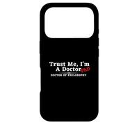 Philosophie de doctorat « Trust Me I'm a Doctor » Coque pour iPhone 17 Pro