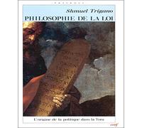 Philosophie de la Loi : Origine de la politique dans la Tora