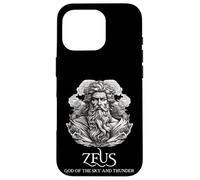 Philosophie de la mythologie Grecque Zeus Dieu du Ciel et du Tonnerre Coque pour iPhone 16 Pro