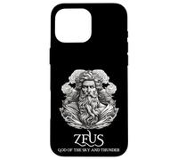 Philosophie de la mythologie Grecque Zeus Dieu du Ciel et du Tonnerre Coque pour iPhone 16 Pro Max