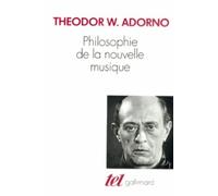 Philosophie de la nouvelle musique