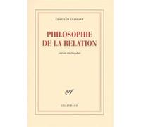 Philosophie de la Relation: Poésie en étendue