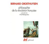 Philosophie de la Révolution française / Montesquieu
