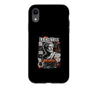 Philosophie de l'atome épicurien Romain Antique Lucrèce Coque pour iPhone XR