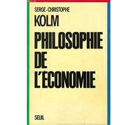 Philosophie de l'économie