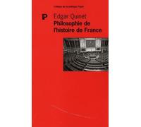 Philosophie De L'histoire De France