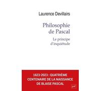 Philosophie De Pascal - Le Principe D'inquiétude
