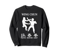 Philosophie de Pratique de la Discipline des Arts Martiaux Wing Chun Sweatshirt