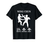 Philosophie de Pratique de la Discipline des Arts Martiaux Wing Chun T-Shirt