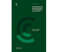 Philosophie Des Mathématiques Et Des Sciences De La Nature