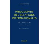 Philosophie des relations internationales - 3e édition revue - Frédéric Ramel - Presses De Sciences Po - broché - Essai