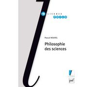 Philosophie des sciences - Pascal Nouvel - Puf - broché - Essai