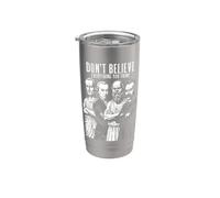 Philosophie drôle Don't Believe Everything Philosopher Gobelet isotherme en acier inoxydable double paroi