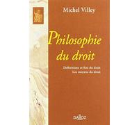 Philosophie du droit. Définitions et fins du droit. Les moyens du droit