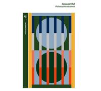 Philosophie du droit - Jacques Ellul - Table ronde - Poche - Essai