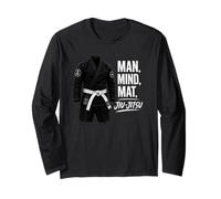 Philosophie du Jiu-Jitsu Man Mind Mat Manche Longue