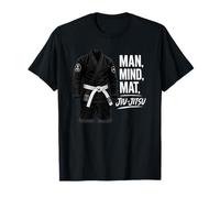 Philosophie du Jiu-Jitsu Man Mind Mat T-Shirt