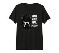 Philosophie du Jiu-Jitsu Man Mind Mat T-Shirt Haut de Gamme