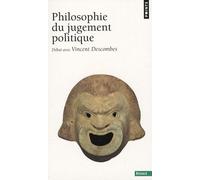 Philosophie Du Jugement Politique