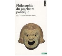 Philosophie Du Jugement Politique
