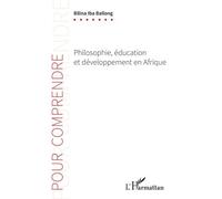 Philosophie, éducation et développement en Afrique