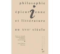 Philosophie épicurienne et littérature au XVIIe siècle en France