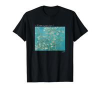Philosophie « Est-il préférable de Parler ou de Mourir ? » & Van Gogh Art T-Shirt Graphique avec Valeur, Homme, Noir, XL