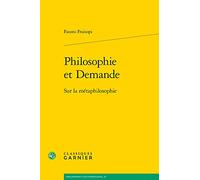 Philosophie et Demande: Sur la métaphilosophie