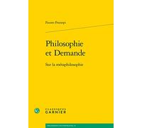 Philosophie et Demande: Sur la métaphilosophie
