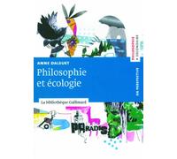 Philosophie et écologie