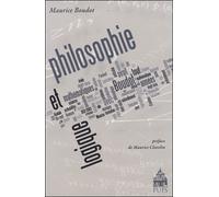 Philosophie et logique - Maurice Boudot - Sorbonne Universite Presses - broché - Etude
