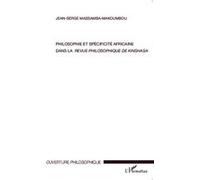 J.-S. Massamba-Makoumbou – Philosophie et spécificité africaine dans la revue de Kinshasa – Broché