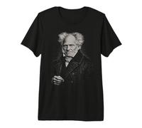 Philosophie existentialiste Schopenhauer T-Shirt Haut de Gamme
