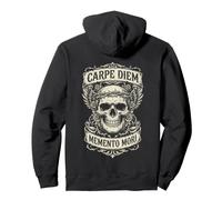 Philosophie Gothique Carpe Diem Memento Mori Skull Sweat à Capuche