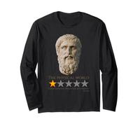 Philosophie Grecque Antique Meme - Platon - Le Monde Physique Manche Longue