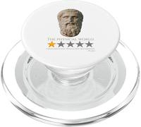 Philosophie Grecque Antique Meme - Platon - Le Monde Physique PopSockets PopGrip pour MagSafe