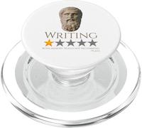 Philosophie Grecque athénienne Antique Meme - Platon - Écriture PopSockets PopGrip pour MagSafe